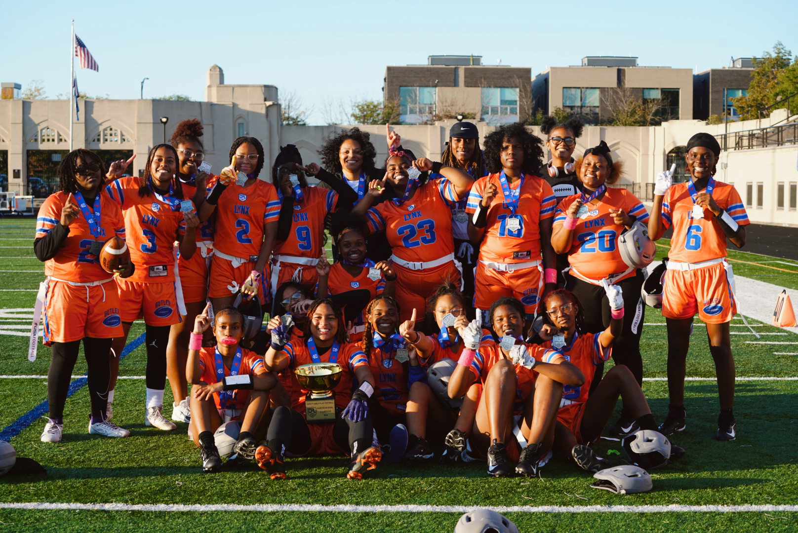 Butler Caps Inaugural Flag Football Season with Hard Work Bowl Win