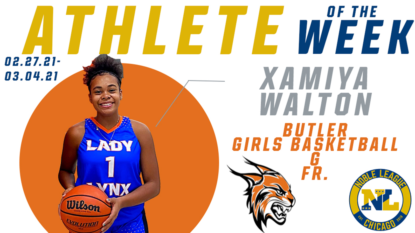 Xamiya Walton Named Athlete of the Week!
