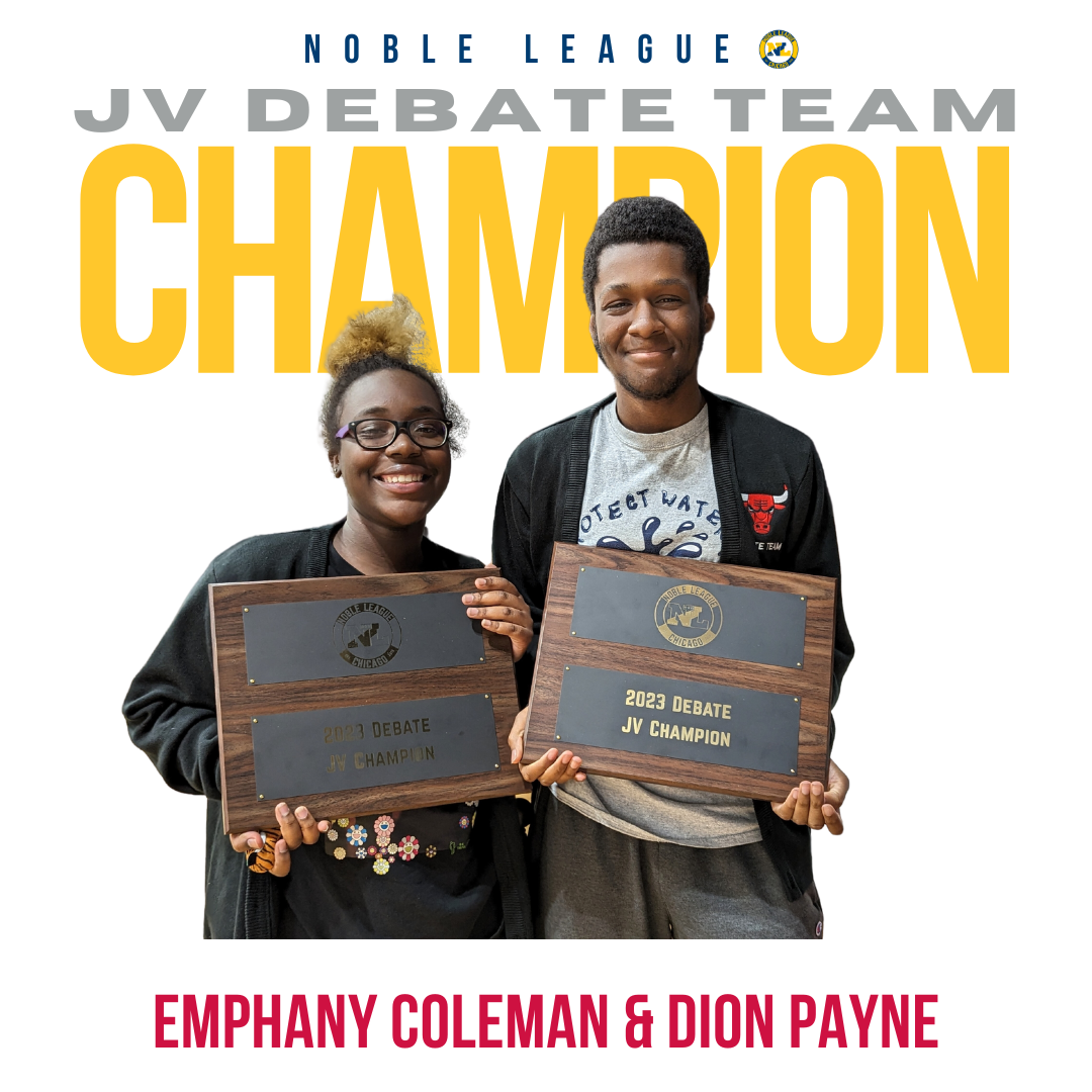JV Debate Champions