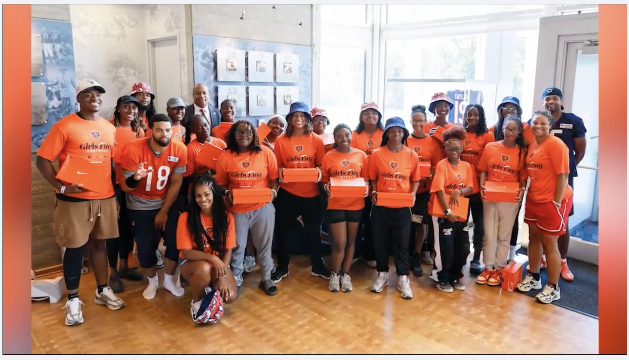 Inside the Chicago Bears&rsquo; Girls Flag Football Takeover